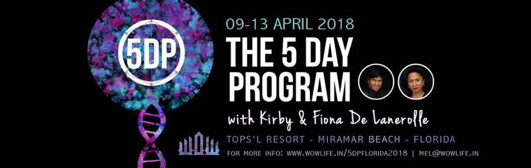 Kirby de Lanerolle | 5 Day Program 2018